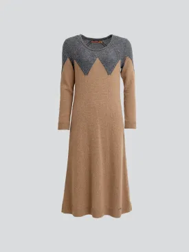 Yelissa Dress Baby Alpaca Color Camel